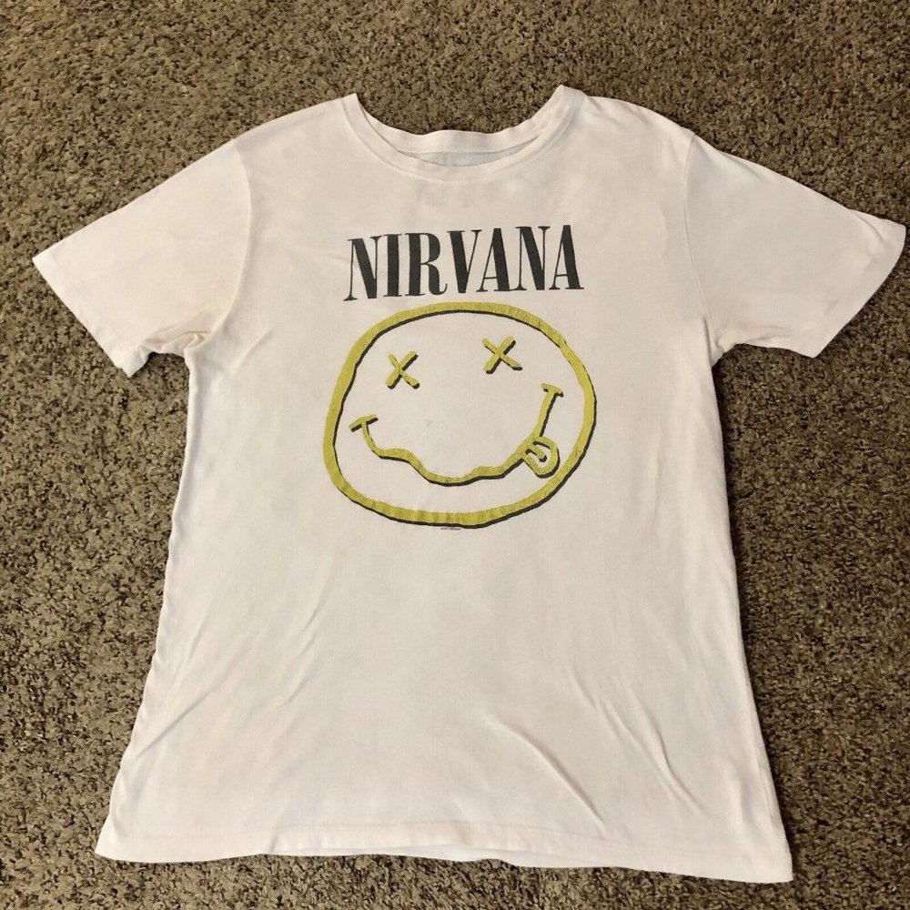 2017 Nirvana T-Shirt Unisex XL Used Some Wear - Picture 3 of 10